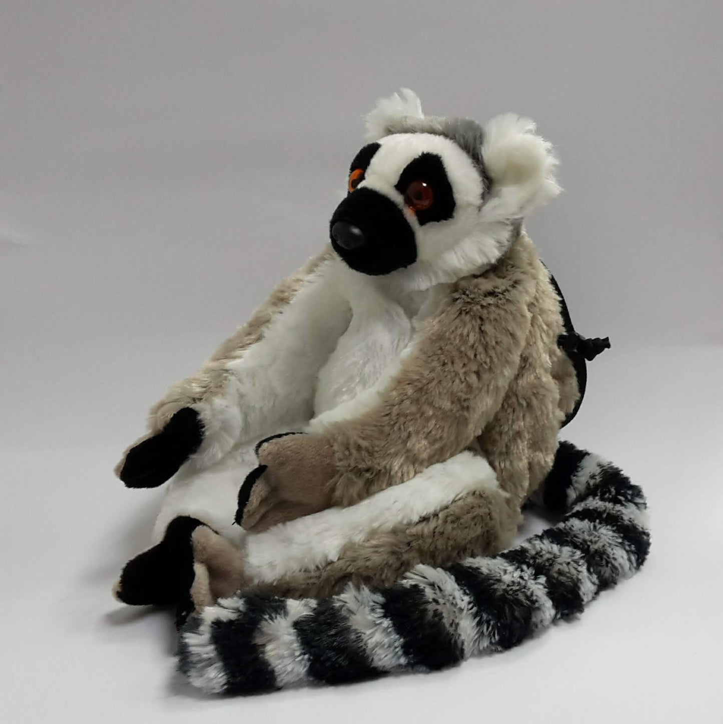Ring-Tailed Lemur Chalk Bag β Plush Animal Climbing Chalk Bag with Optional Belt & Brush β Unique Bouldering Gift