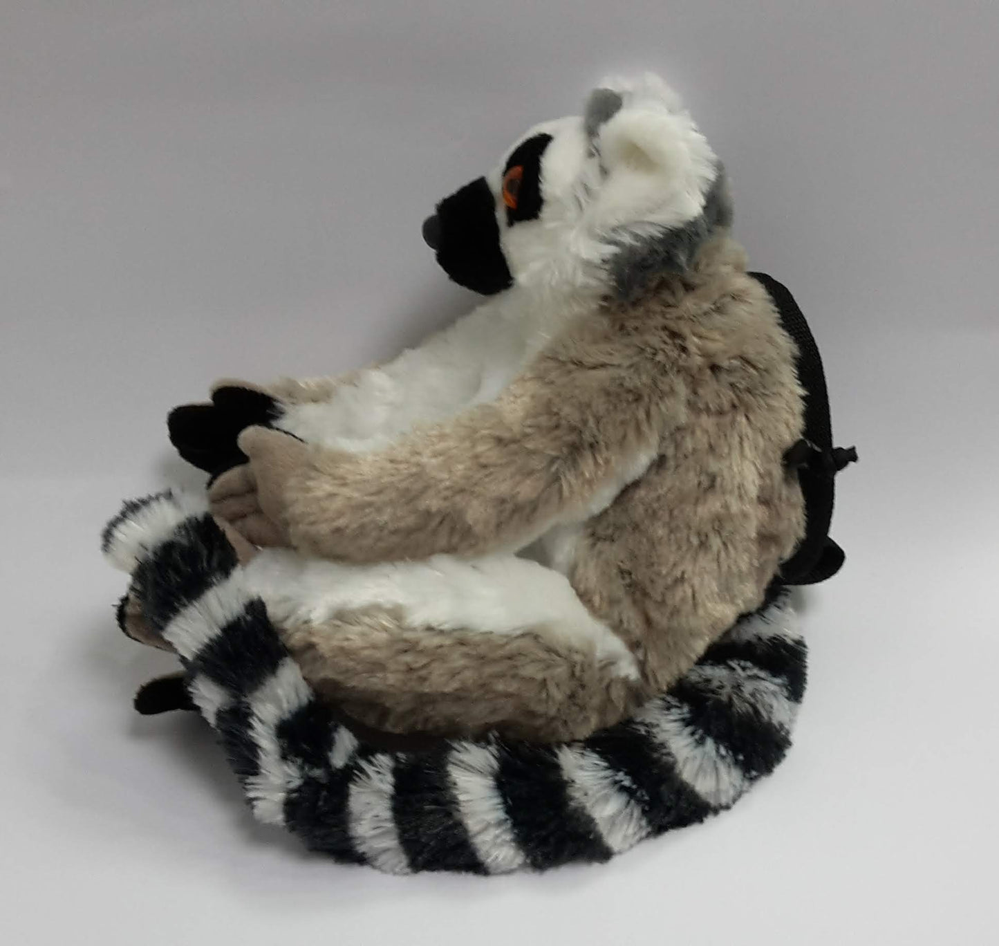 Ring-Tailed Lemur Chalk Bag β Plush Animal Climbing Chalk Bag with Optional Belt & Brush β Unique Bouldering Gift