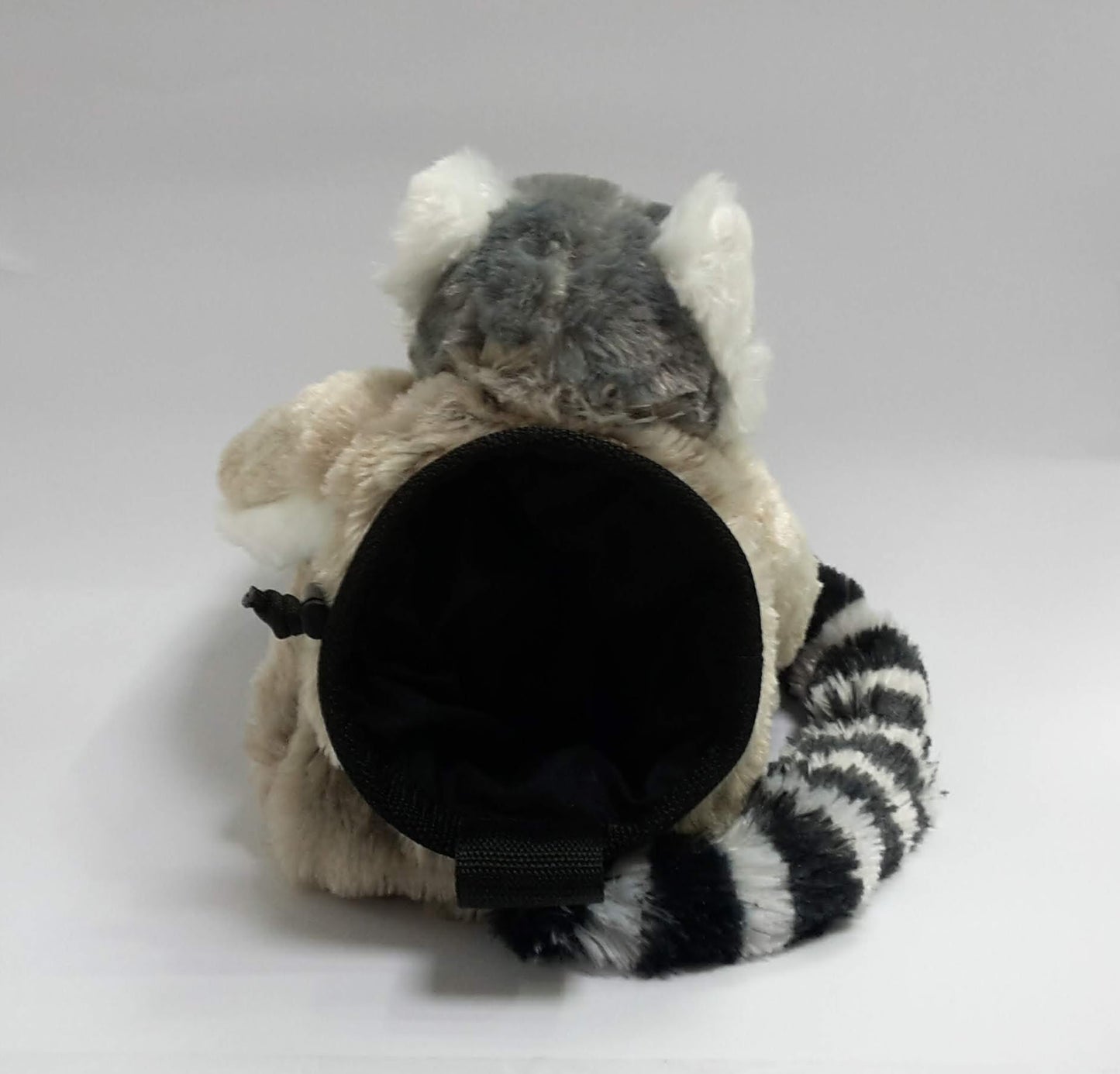 Ring-Tailed Lemur Chalk Bag β Plush Animal Climbing Chalk Bag with Optional Belt & Brush β Unique Bouldering Gift