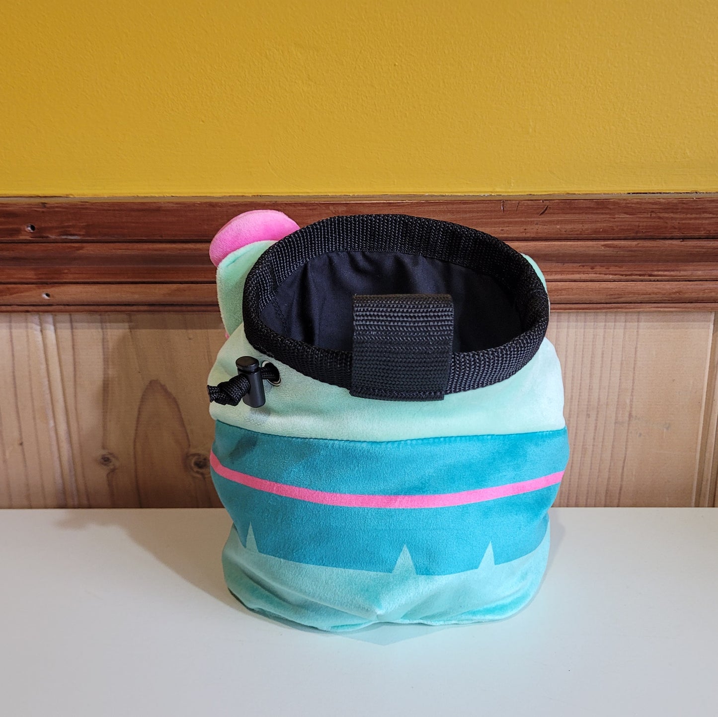 Zombie Cat Rock Climbing Chalk Bag