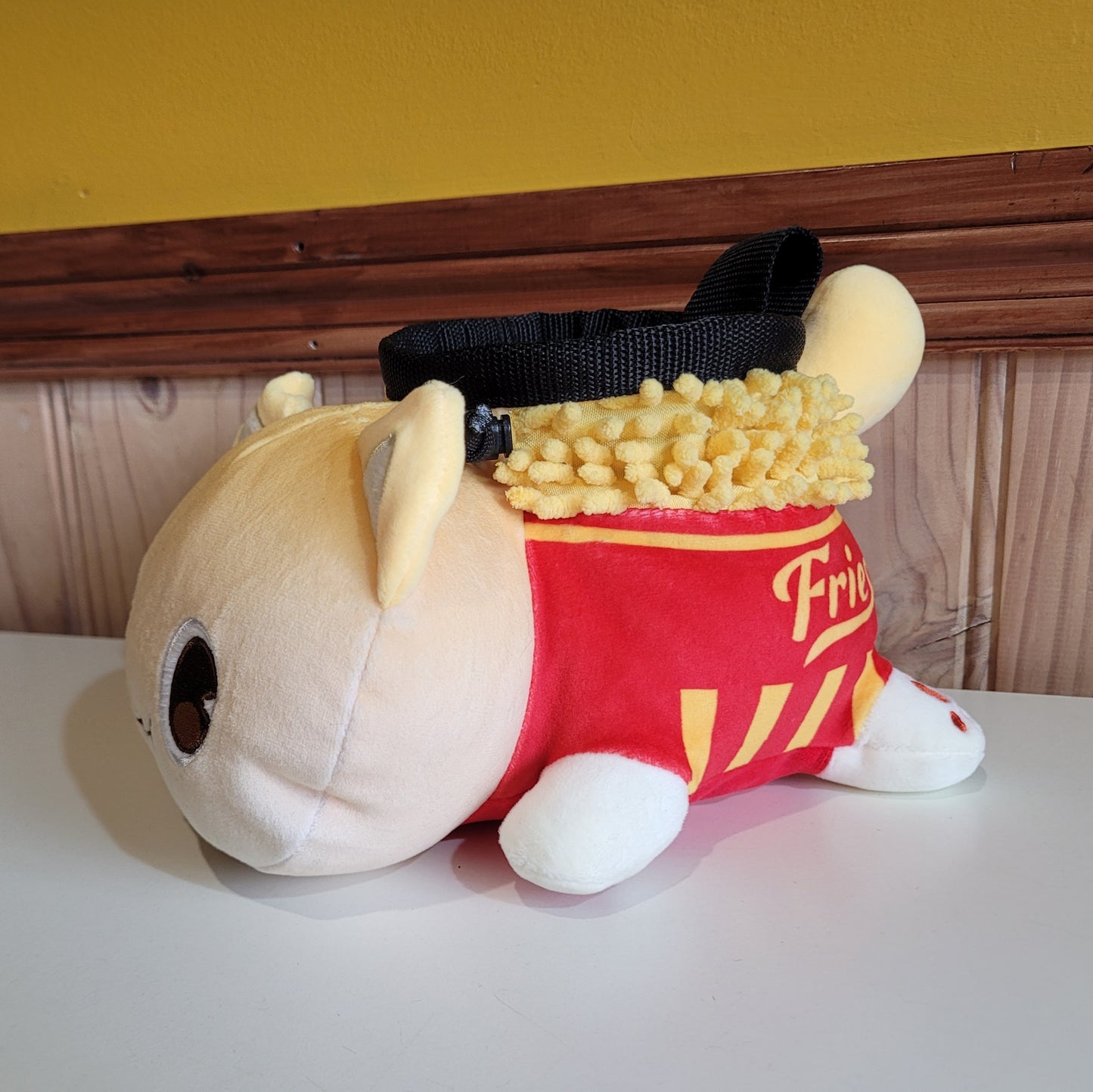 Fries Kitty Cat Rock Climbing Chalk Bag