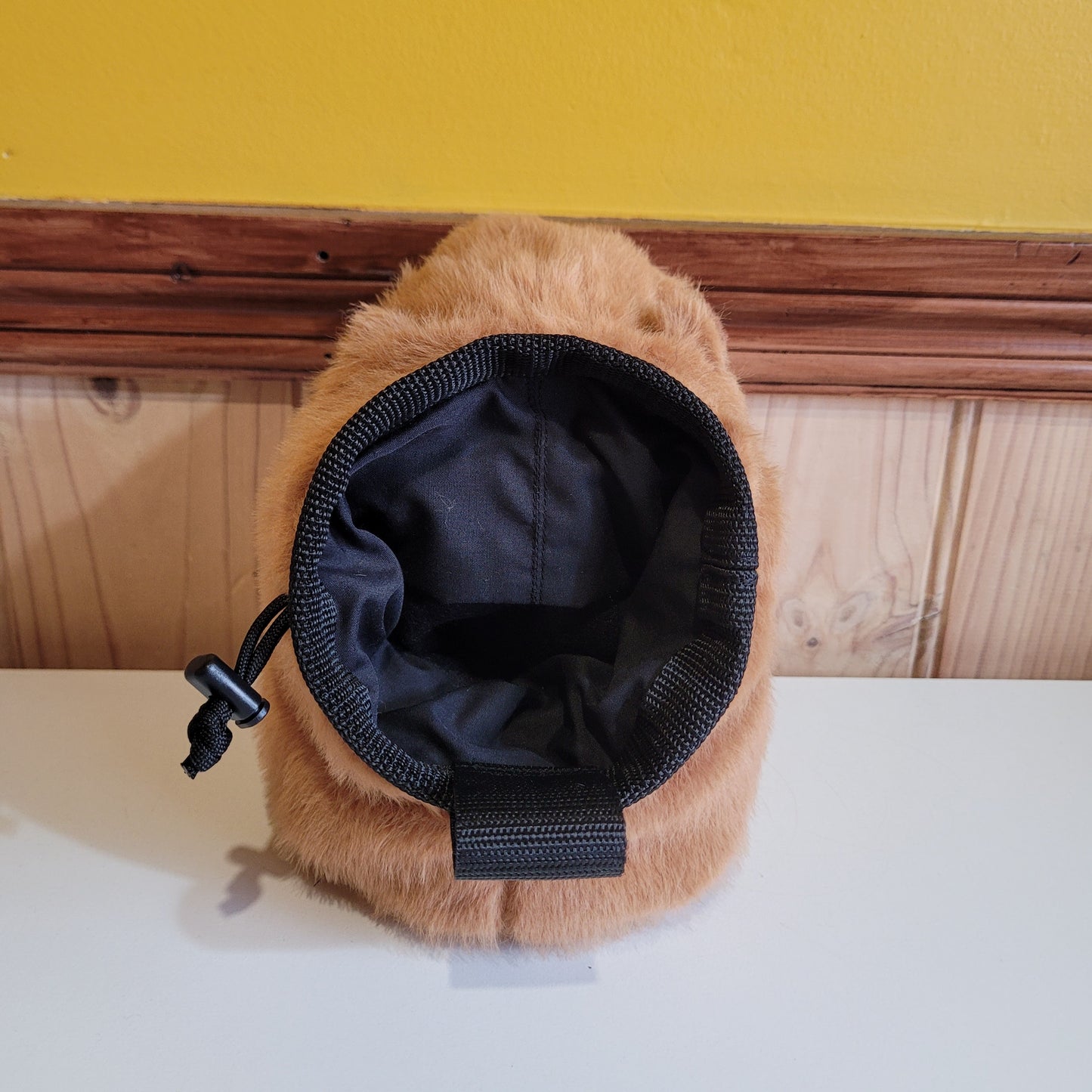 Capybara with Hamburger Rock Climbing Chalk Bag