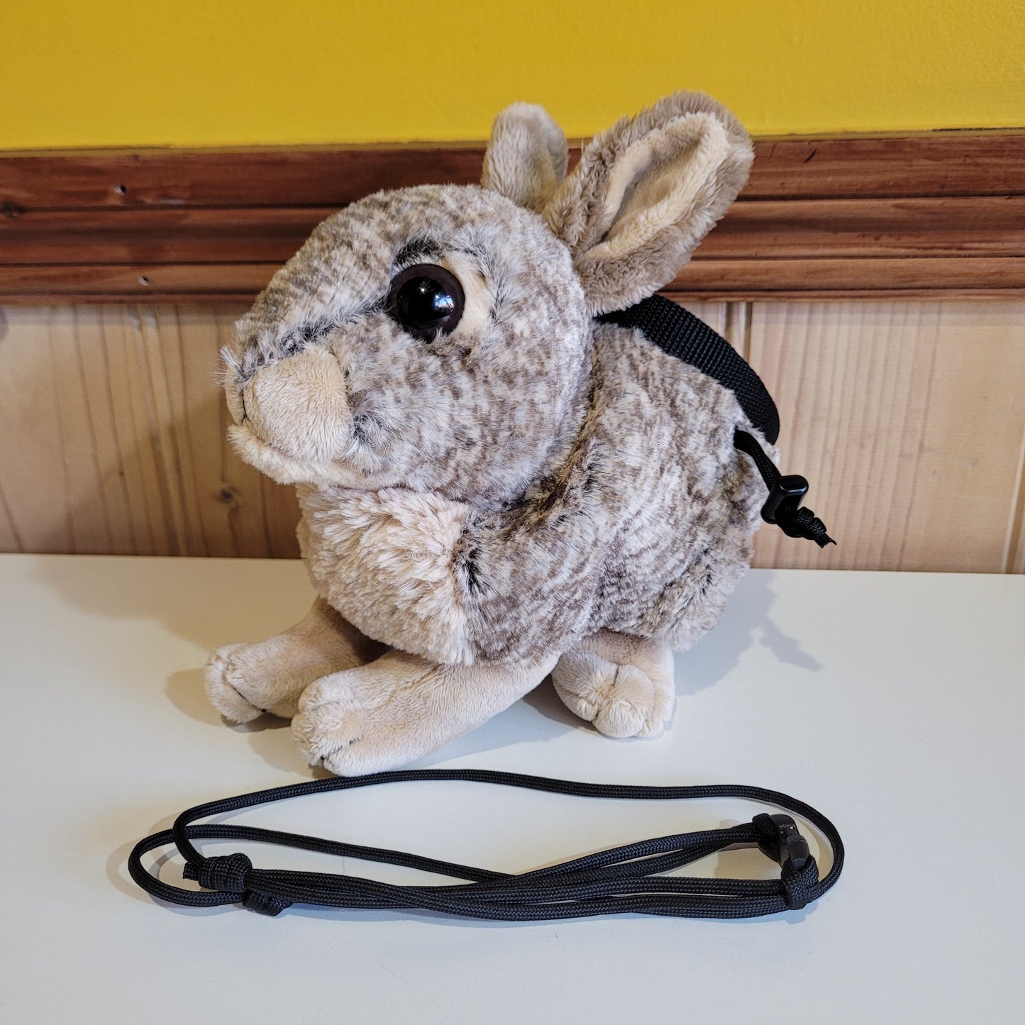 Rabbit Chalk Bag β Plush Animal Rock Climbing Chalk Bag with Drawstring Closure β Optional Waist Belt & Chalk Brush