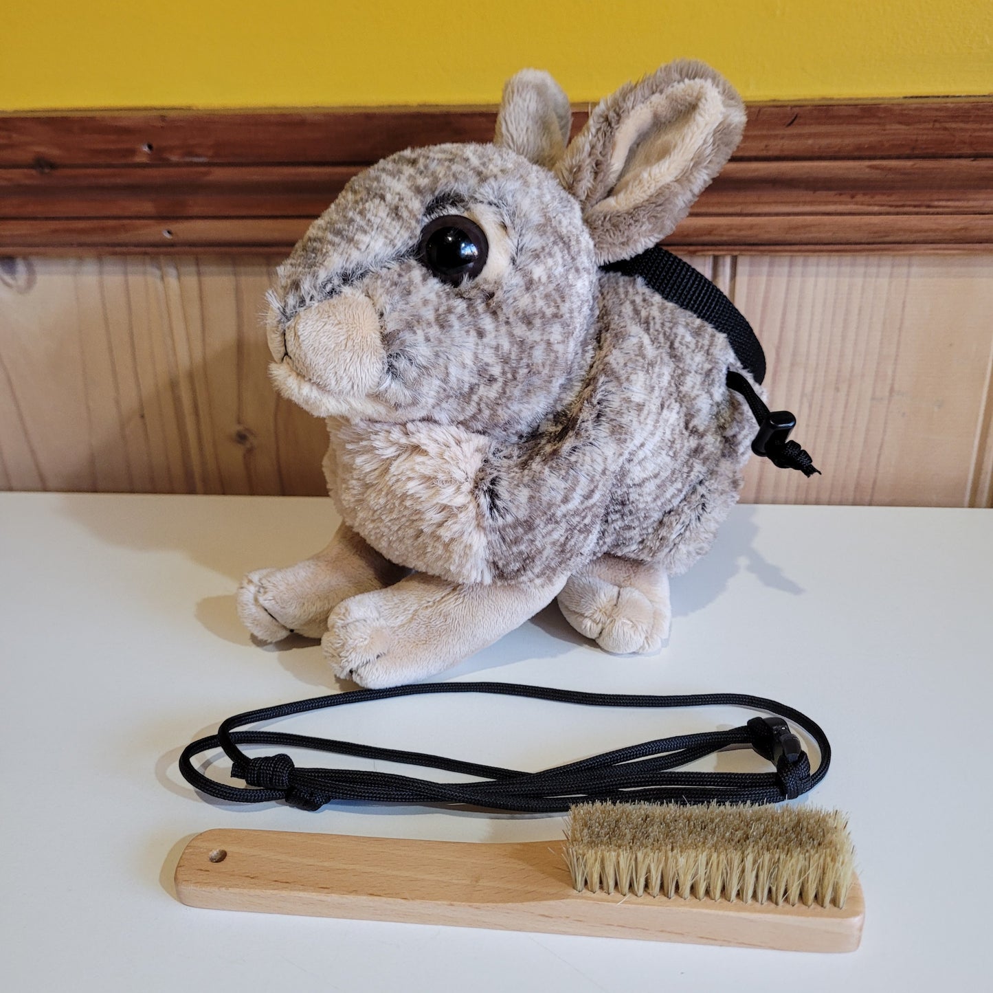 Rabbit Chalk Bag β Plush Animal Rock Climbing Chalk Bag with Drawstring Closure β Optional Waist Belt & Chalk Brush