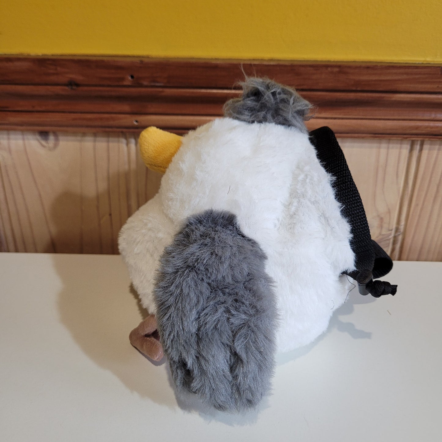 Seagull Chalk Bag – Funny Plush Animal Climbing Chalk Bag | Unique Seabird Bouldering Gear | Optional Waist Belt & Chalk Brush