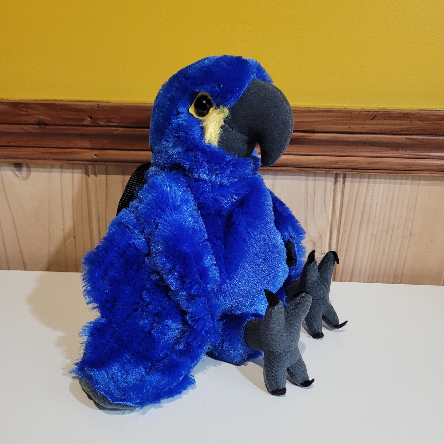 Hyacinth Macaw Rock Climbing Chalk Bag