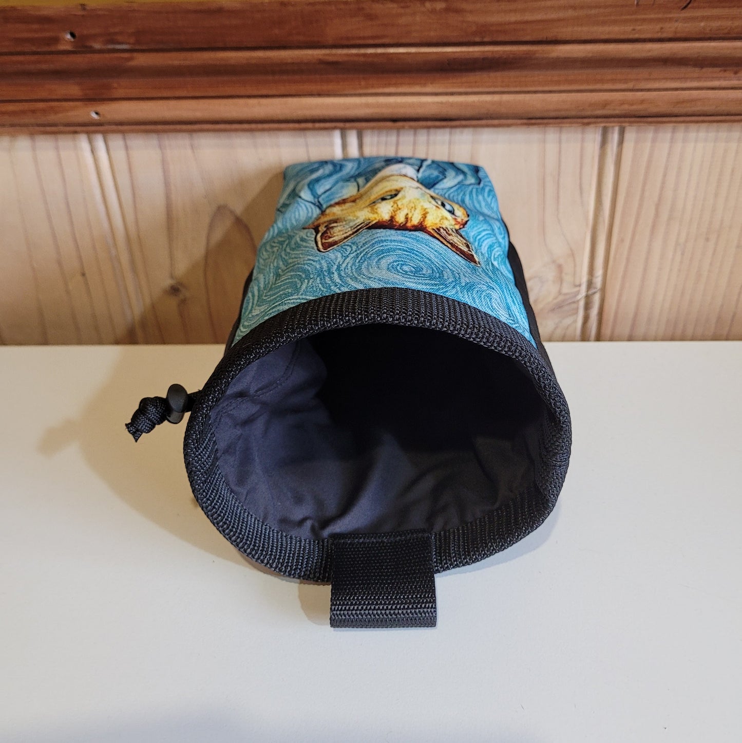 Kitten Van Gogh Rock Climbing Chalk Bag