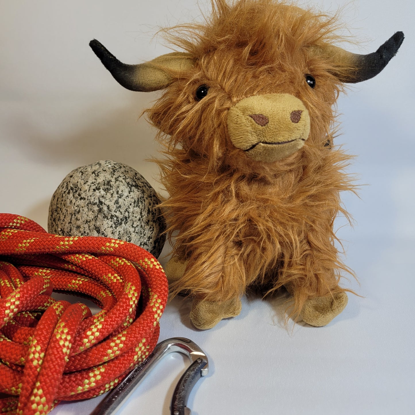 Highland Cow Rock Climbing Chalk Bag
