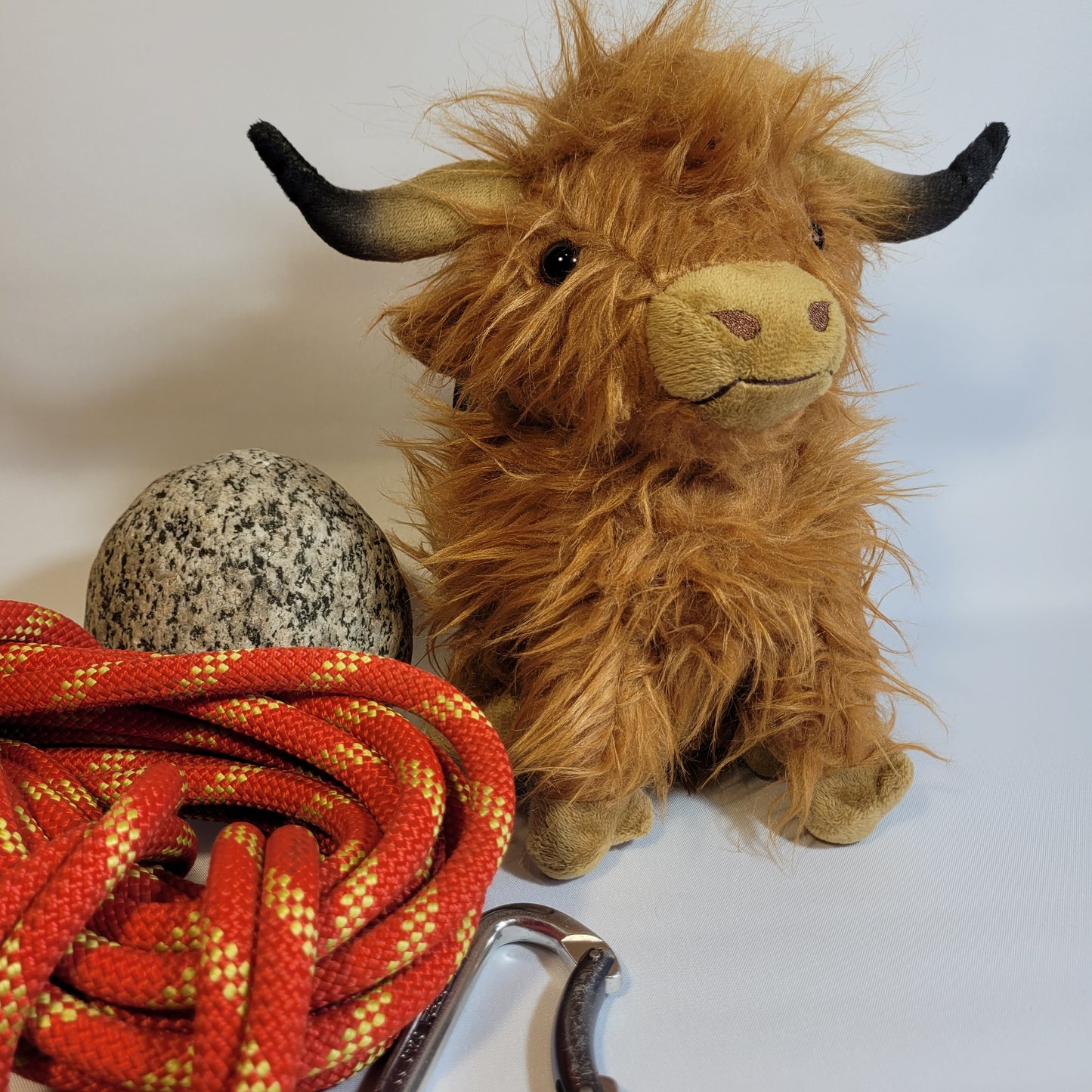 Highland Cow Rock Climbing Chalk Bag