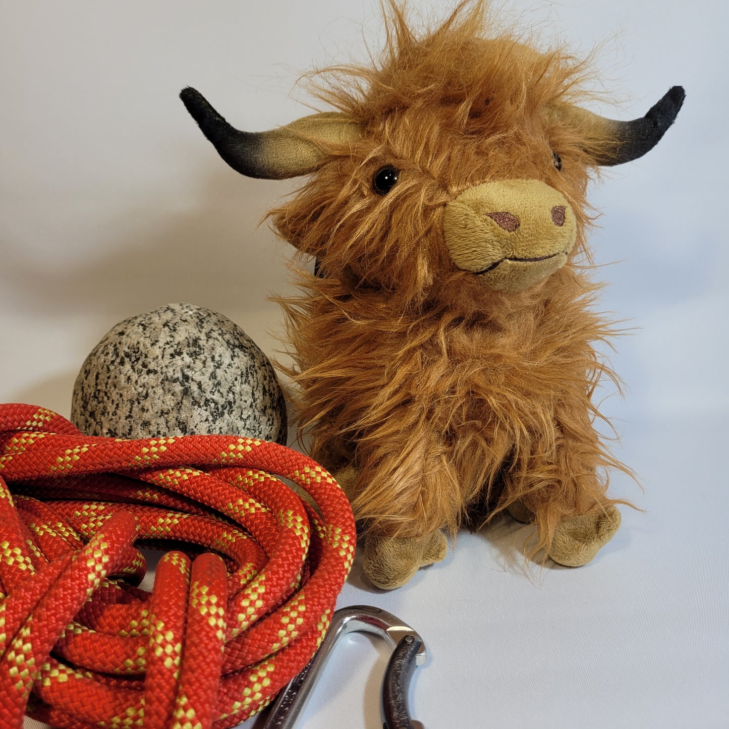 Highland Cow Rock Climbing Chalk Bag