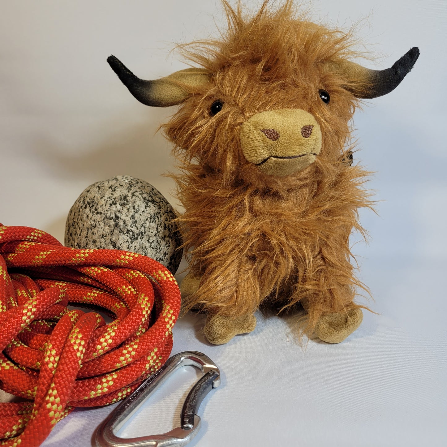 Highland Cow Rock Climbing Chalk Bag