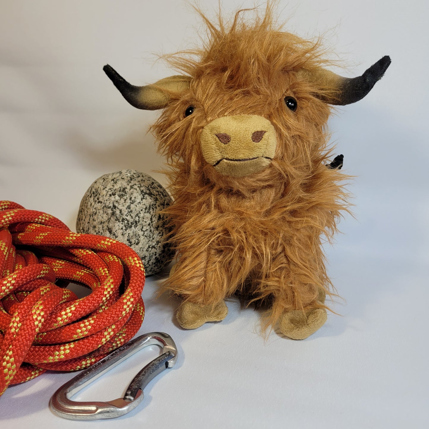 Highland Cow Rock Climbing Chalk Bag