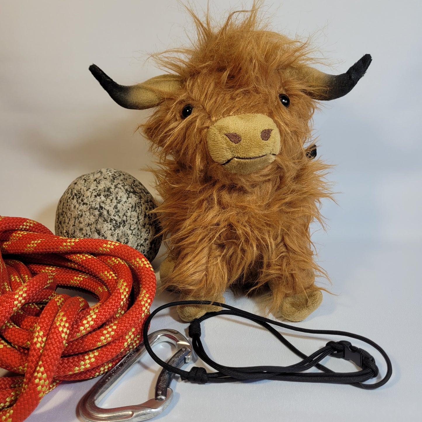 Highland Cow Rock Climbing Chalk Bag