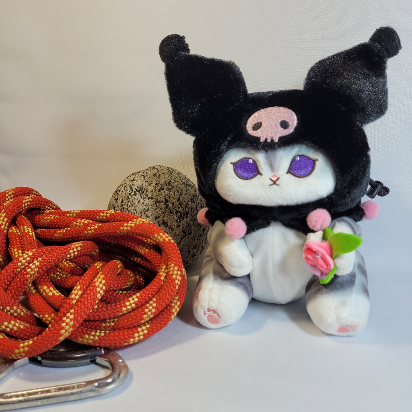 Kitty Cat Rock Climbing Chalk Bag