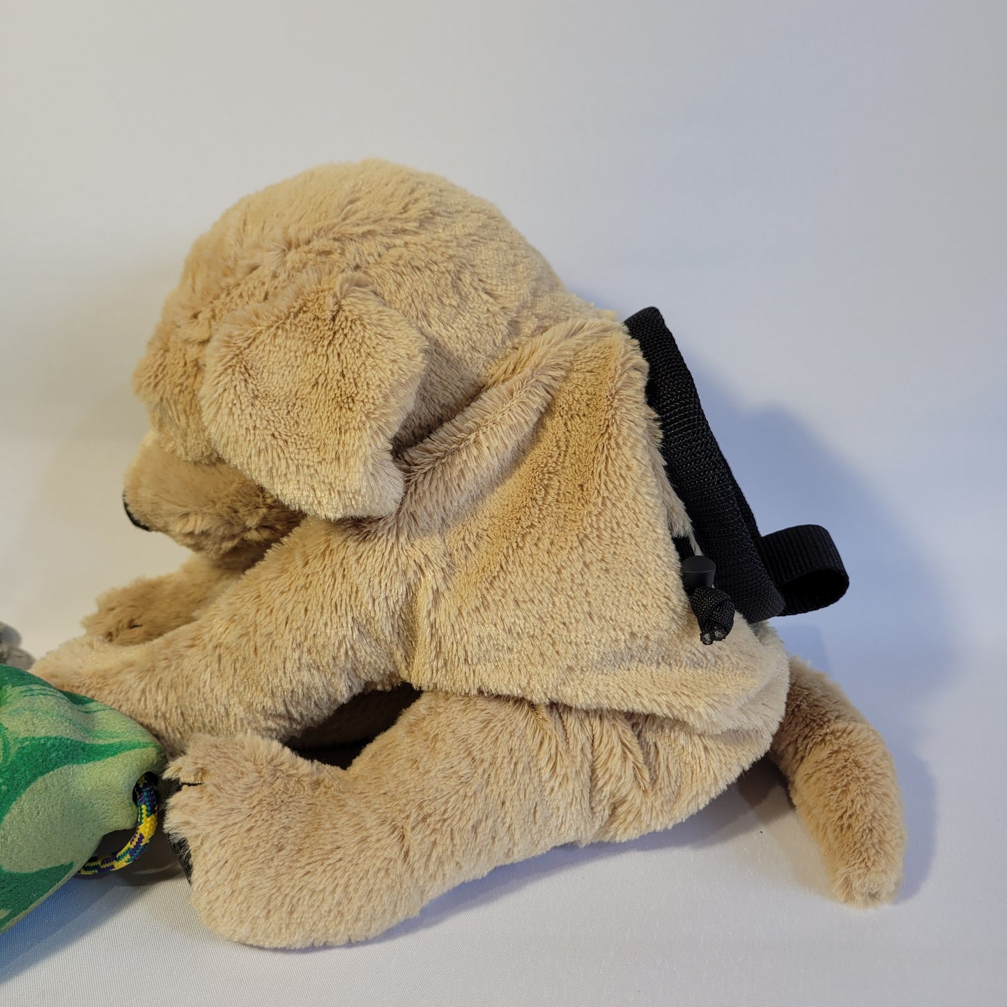 Golden Labrador Retriever Climbing Chalk Bag β Plush Chalk Bag for Bouldering or Gym β Dog Chalk Bag with Drawstring β Optional Belt & Brush