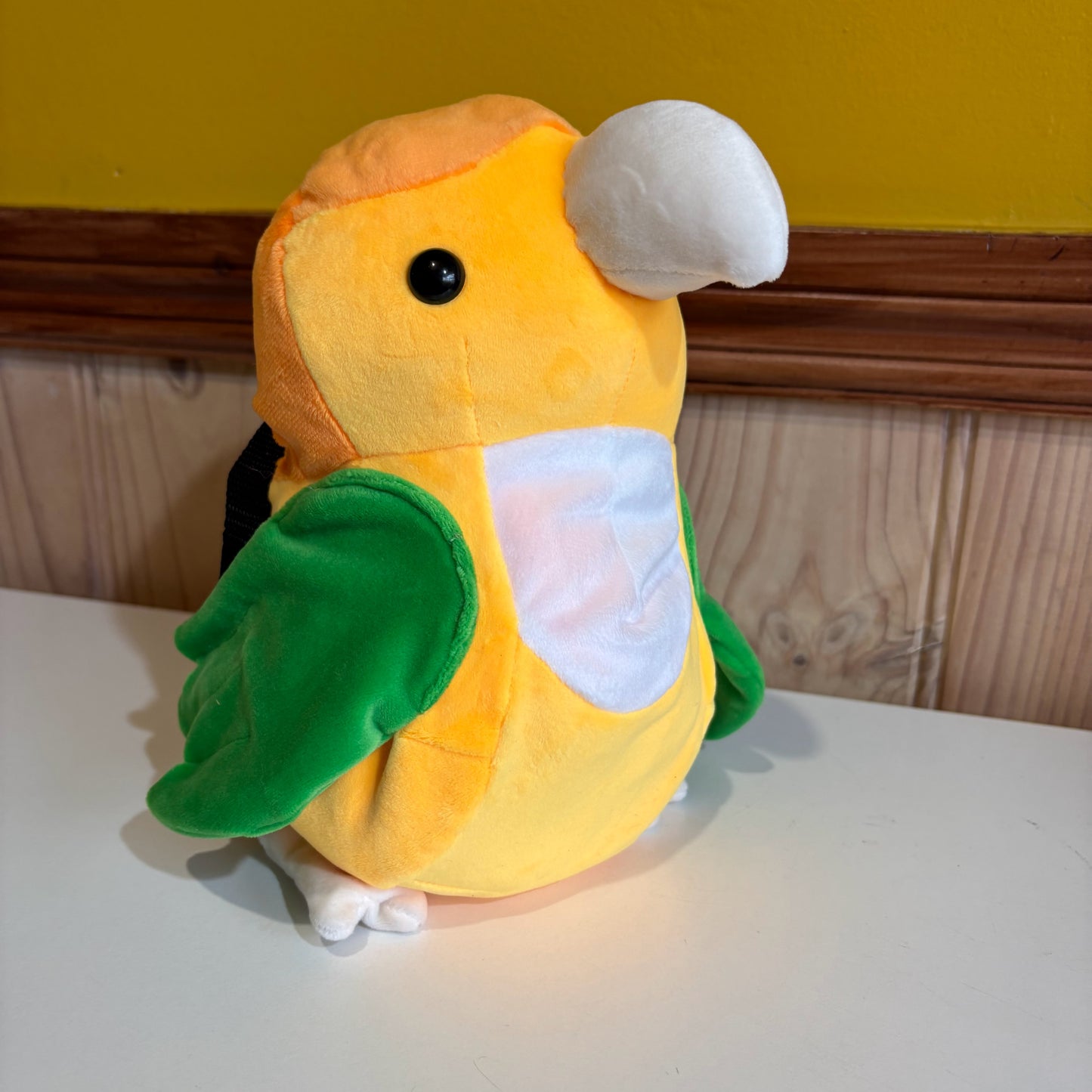 White Bellied Caique Parrot Rock Climbing Chalk Bag
