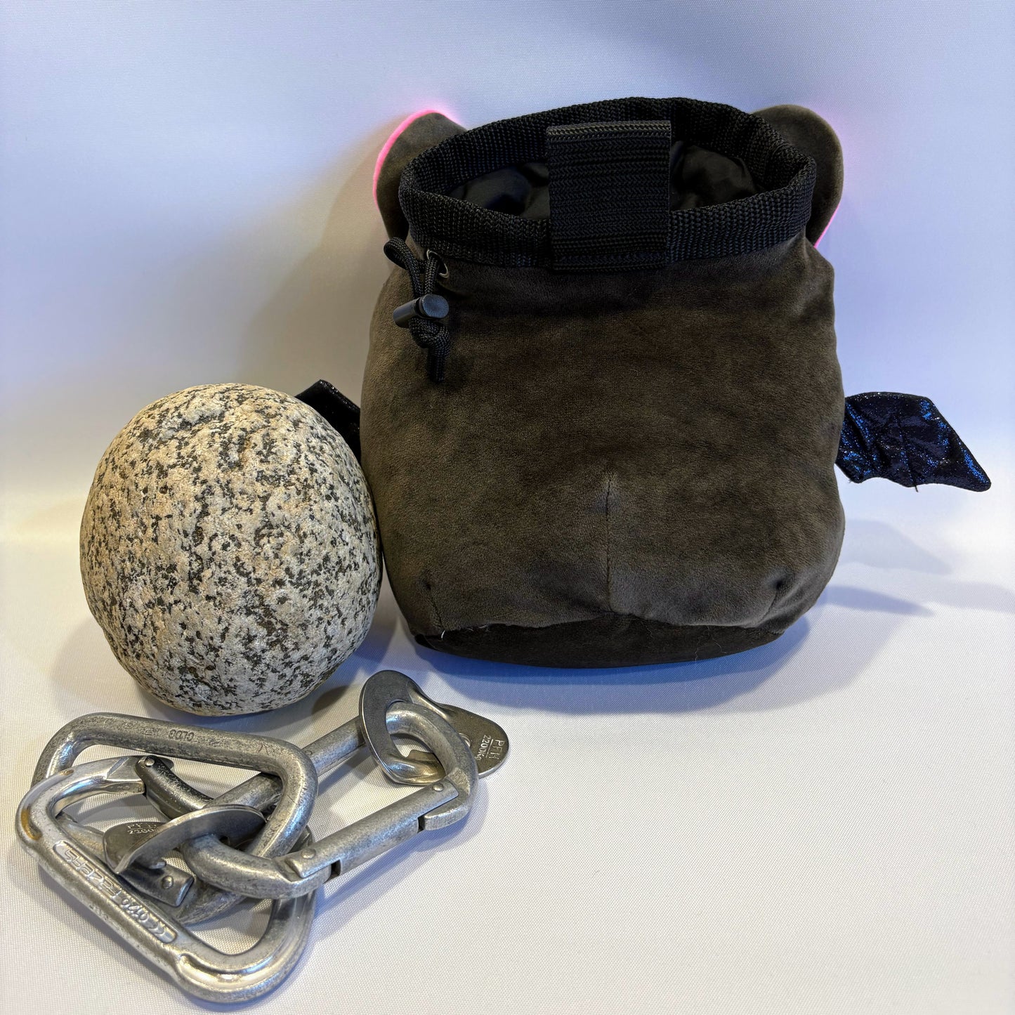 Vampire Bat Rock Climbing Chalk Bag
