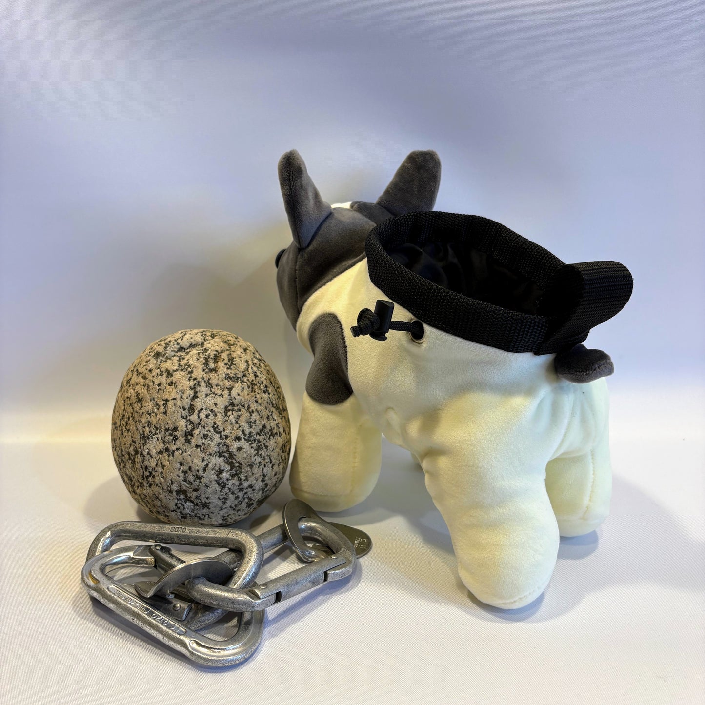 Boxer French Bulldog Rock Climbing Chalk Bag