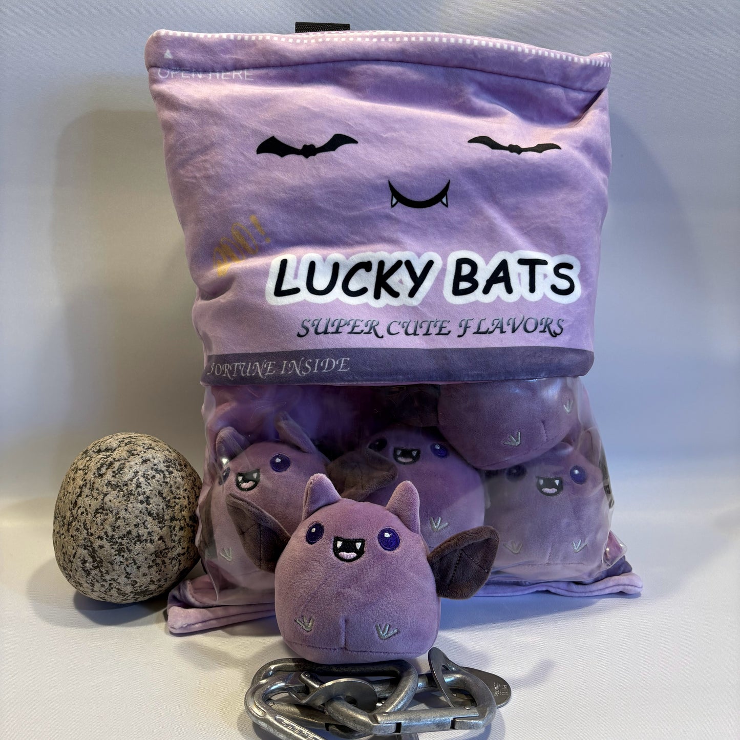 Lucky Bats Bouldering Chalk Bucket - Purple