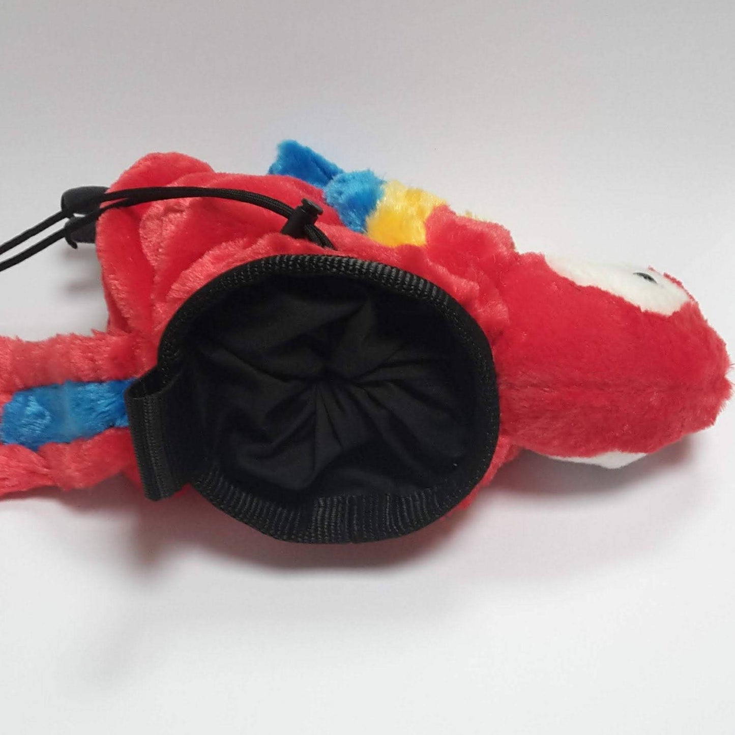 Scarlet Macaw Red Parrot Rock Climbing Chalk Bag