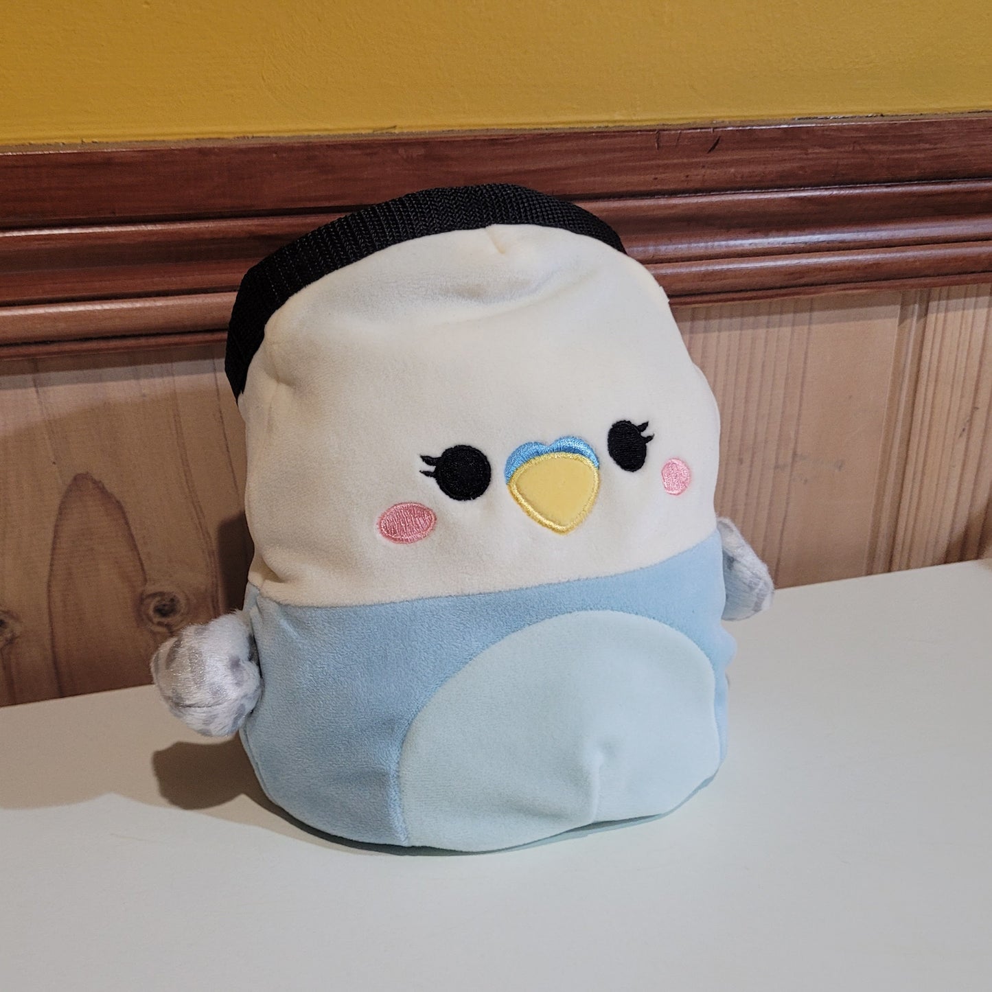 Budgerigar Blue Budgie Bird Rock Climbing Chalk Bag