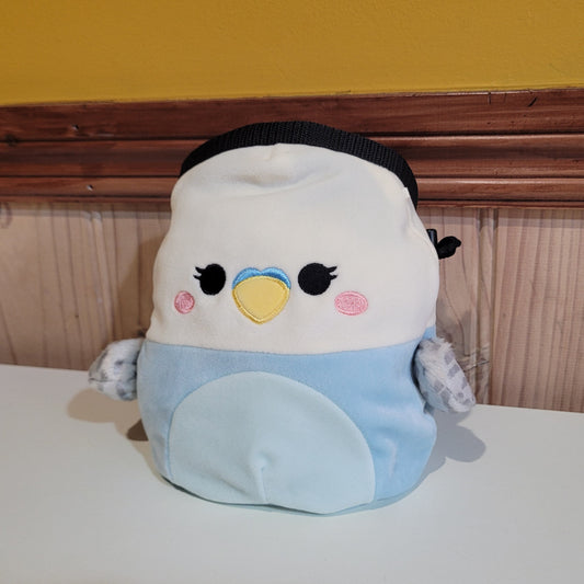 Budgerigar Blue Budgie Bird Rock Climbing Chalk Bag