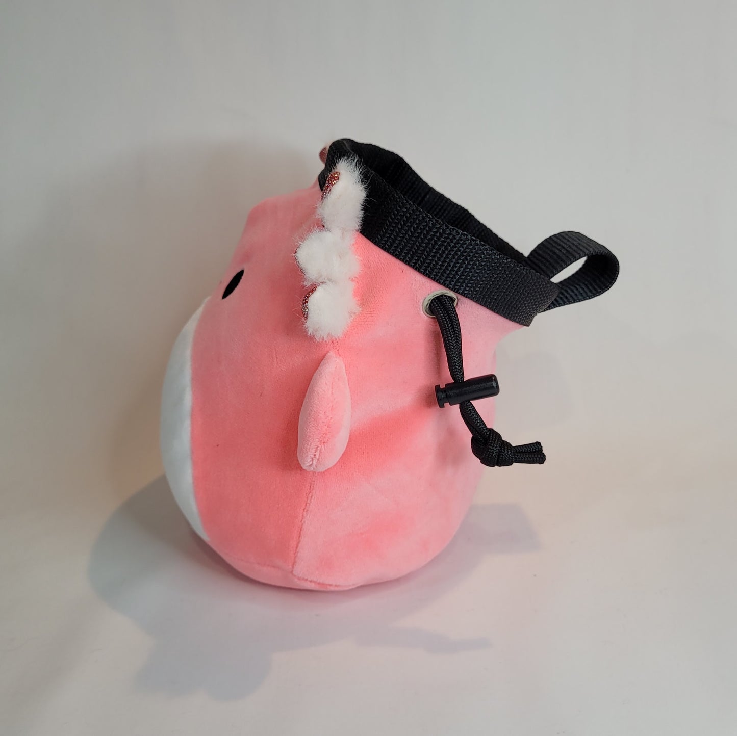 Pink Axolotl Rock Climbing Chalk Bag