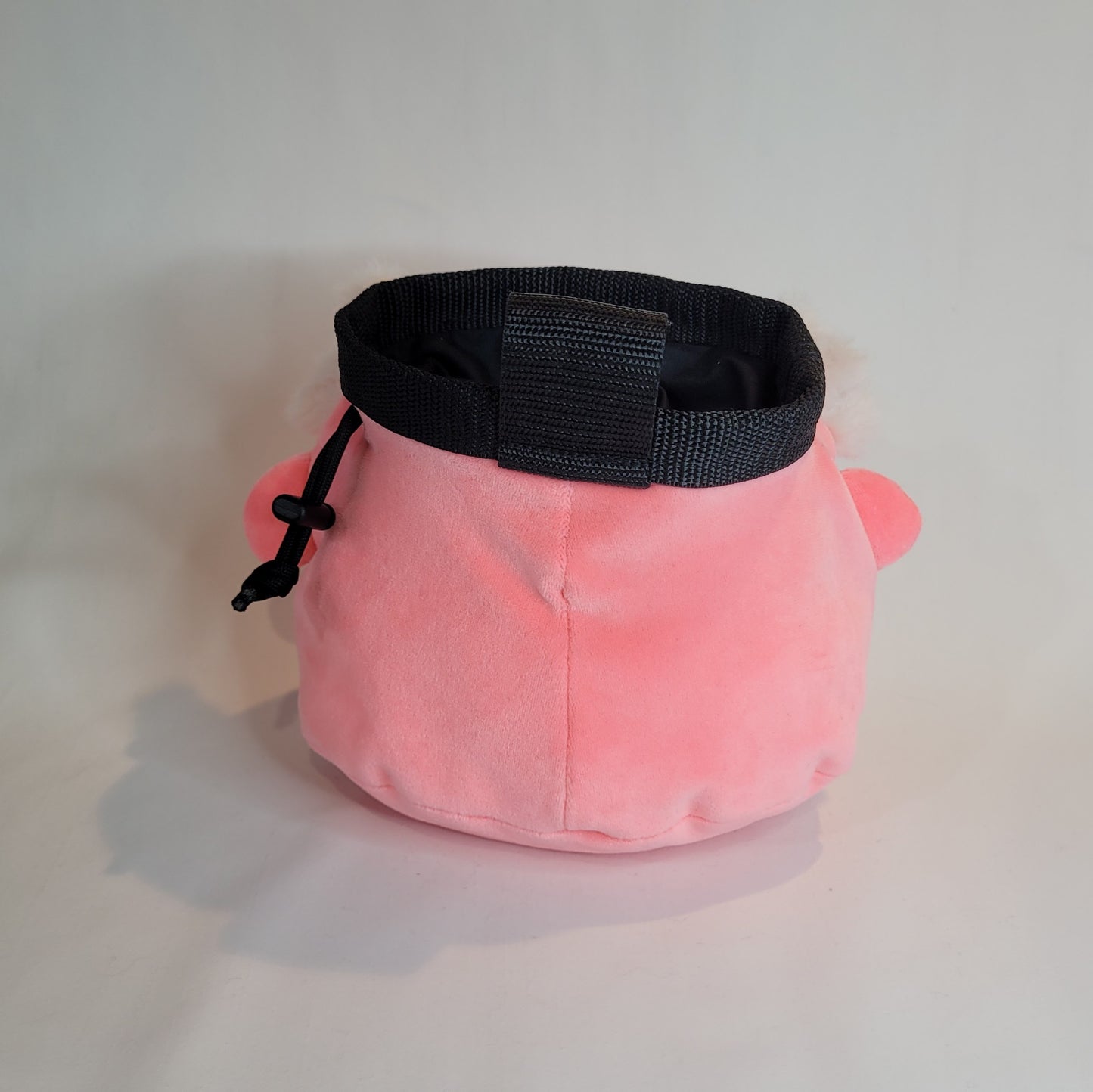 Pink Axolotl Rock Climbing Chalk Bag