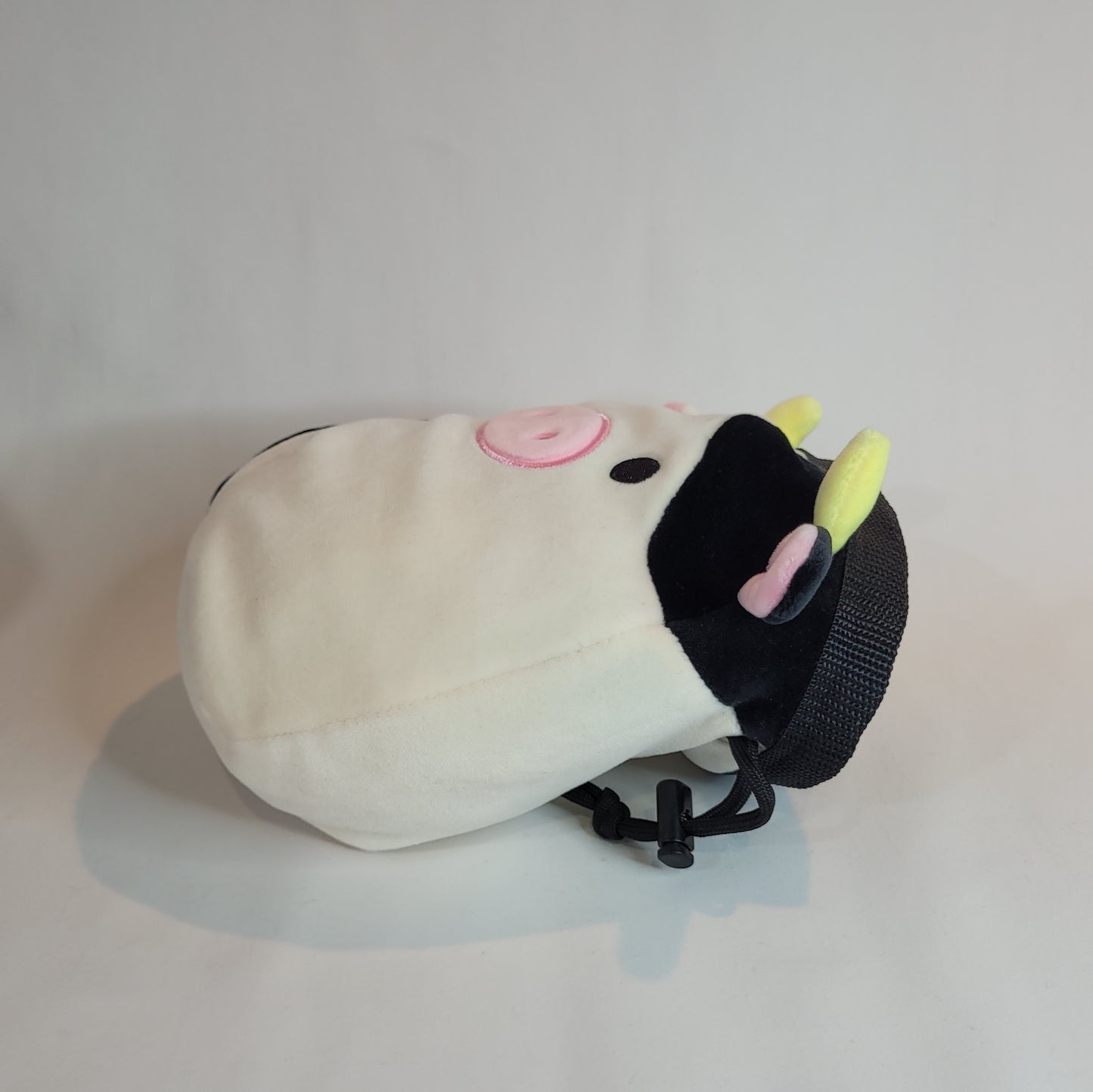 Black and White Cow Rock Climbing Chalk Bag