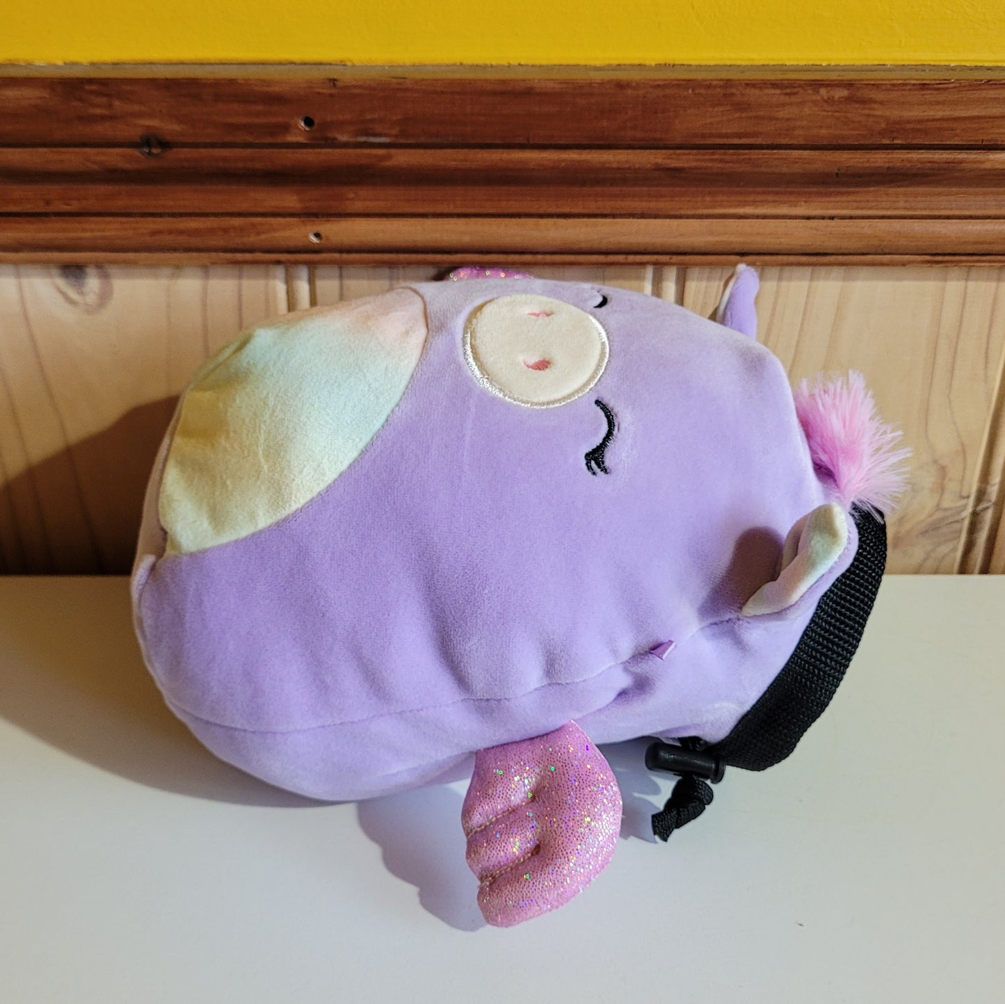 Purple Flying Horse Rock Climbing Chalk Bag