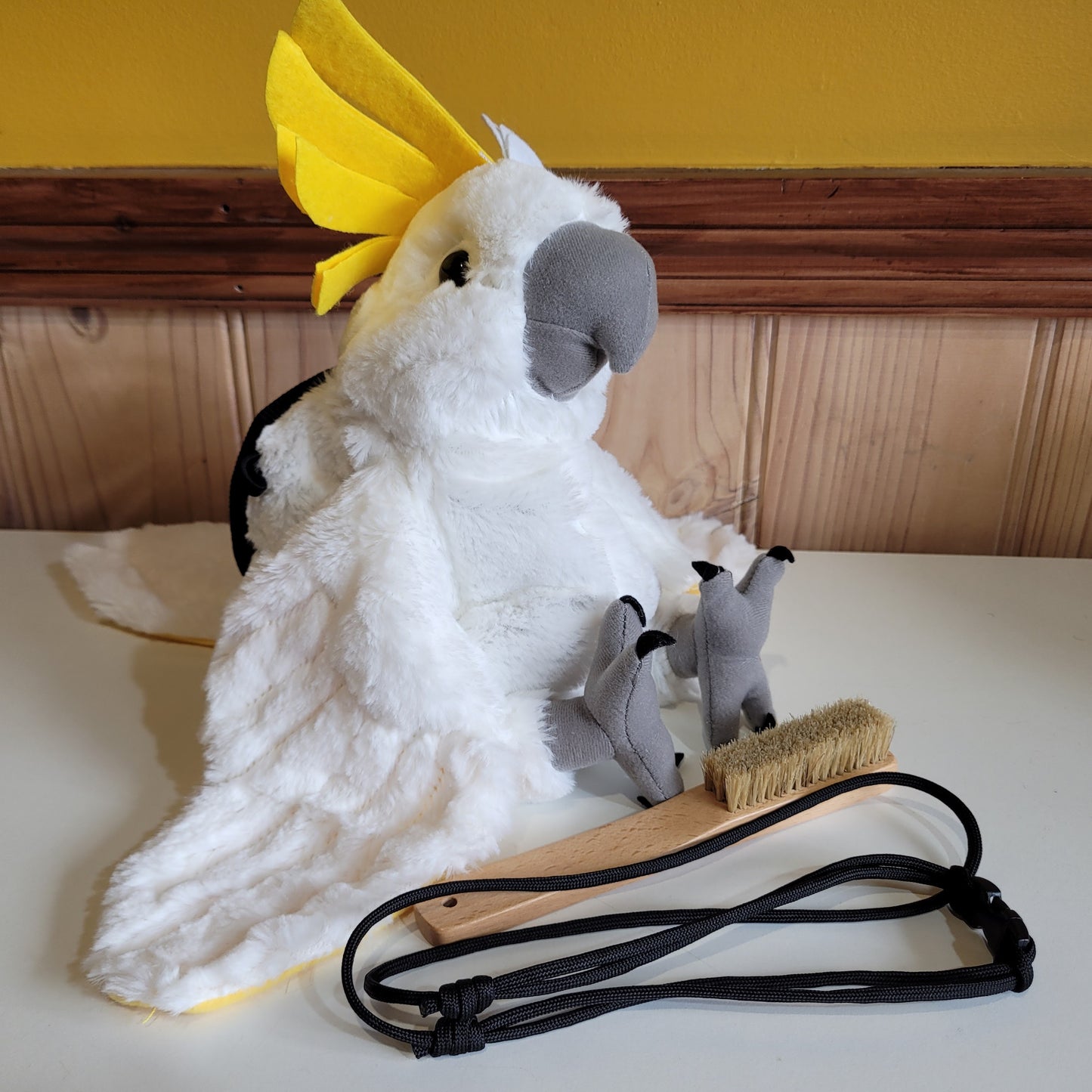 Cockatoo - Australian Sulphur Crested Cockatoo Rock Climbing Chalk Bag