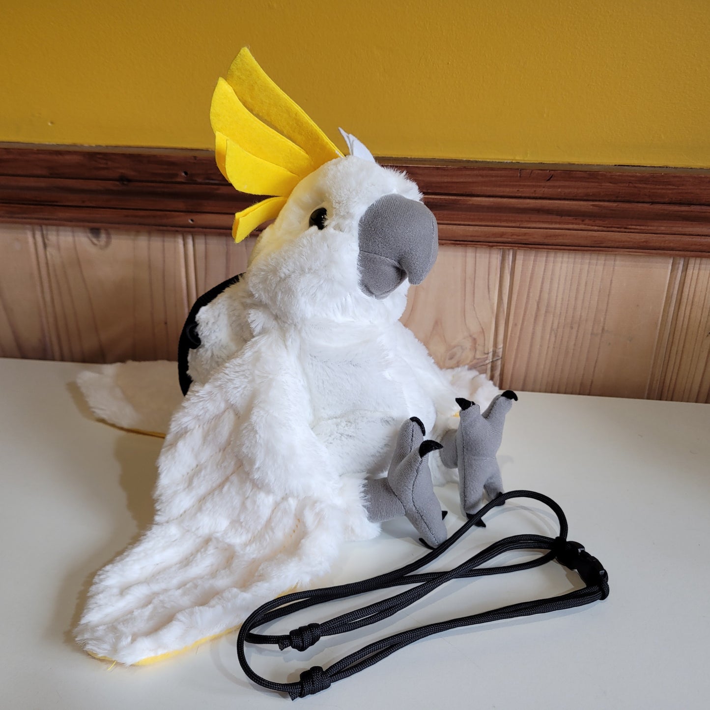 Cockatoo - Australian Sulphur Crested Cockatoo Rock Climbing Chalk Bag