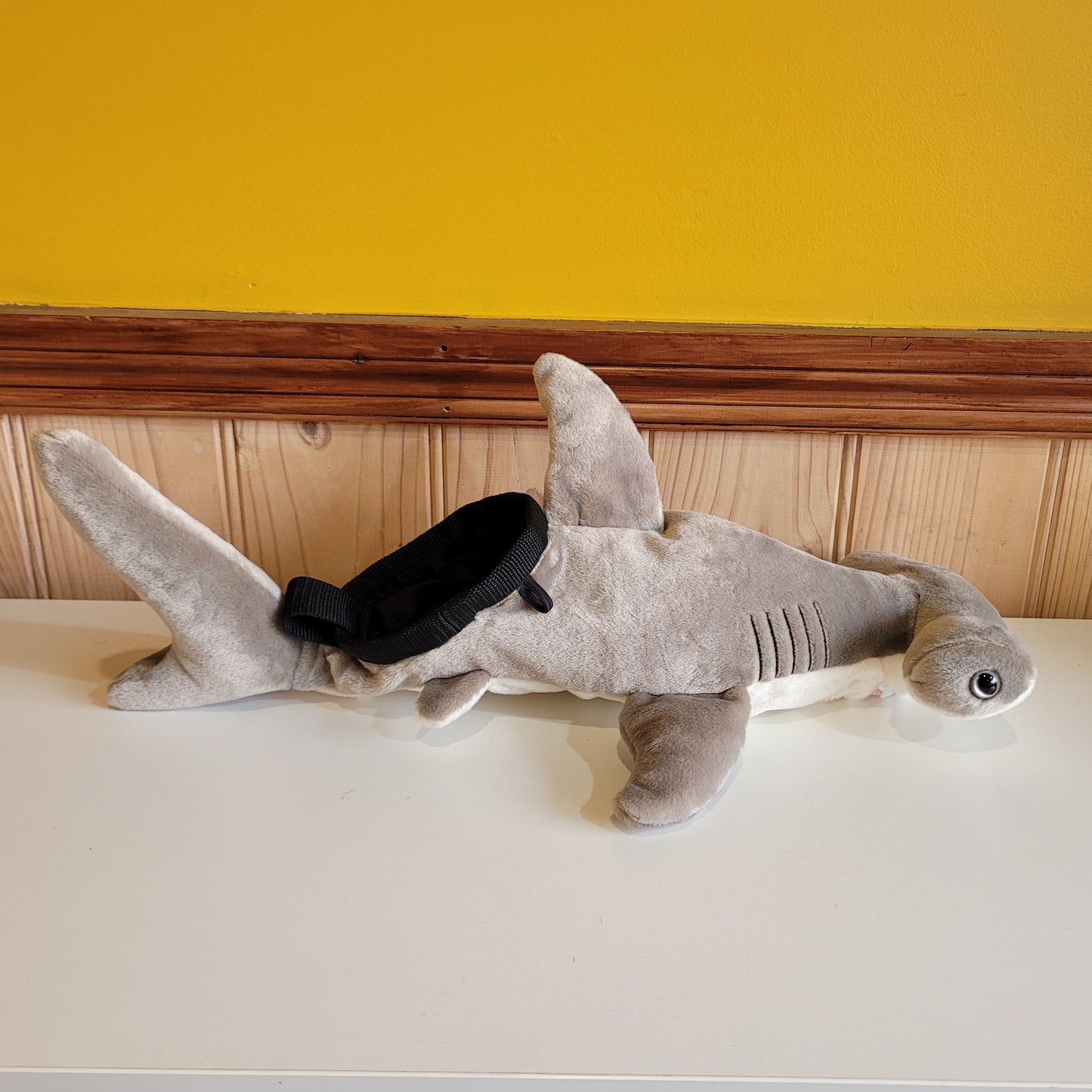 Custom Order - Hammerhead shark rock climbing chalk bag
