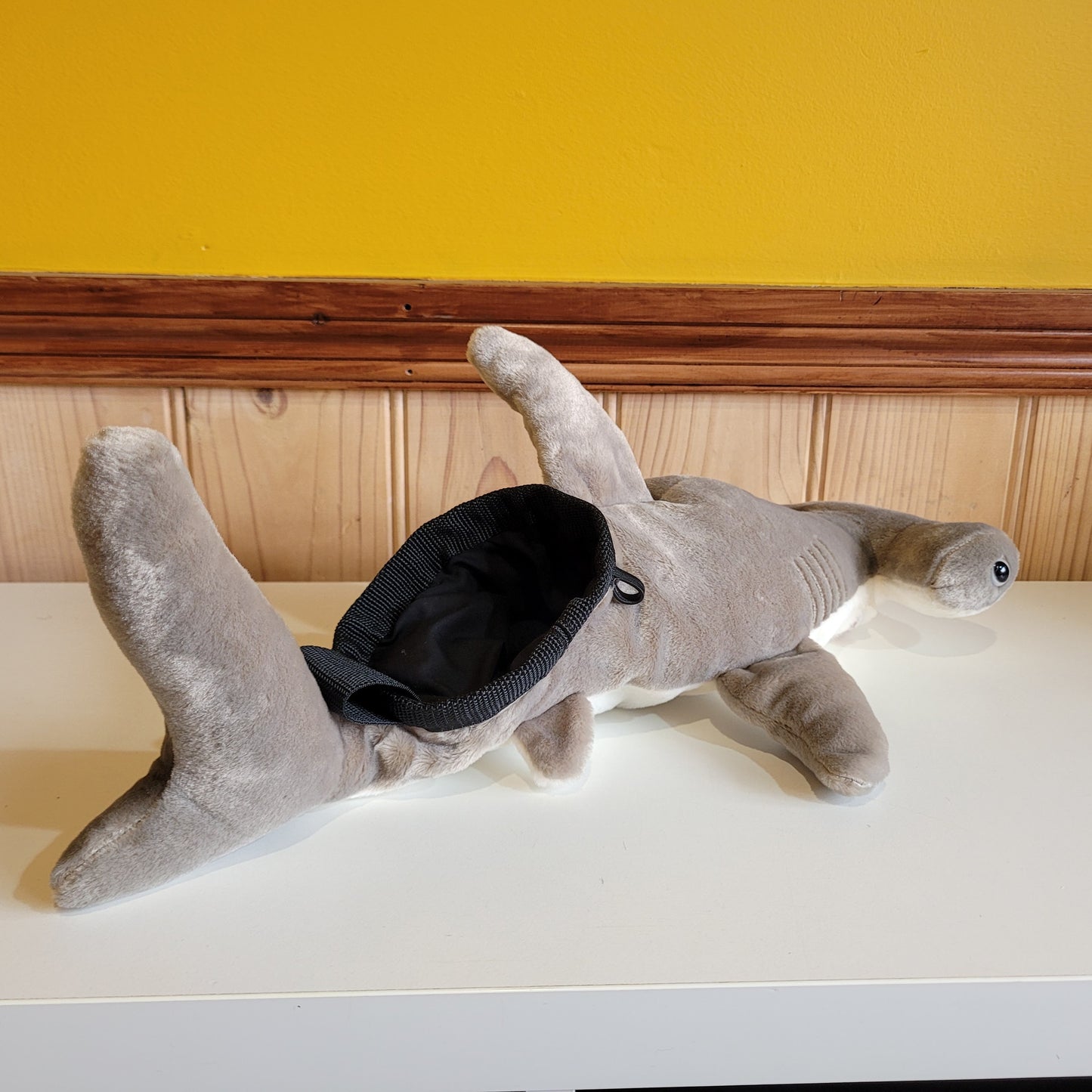 Custom Order - Hammerhead shark rock climbing chalk bag