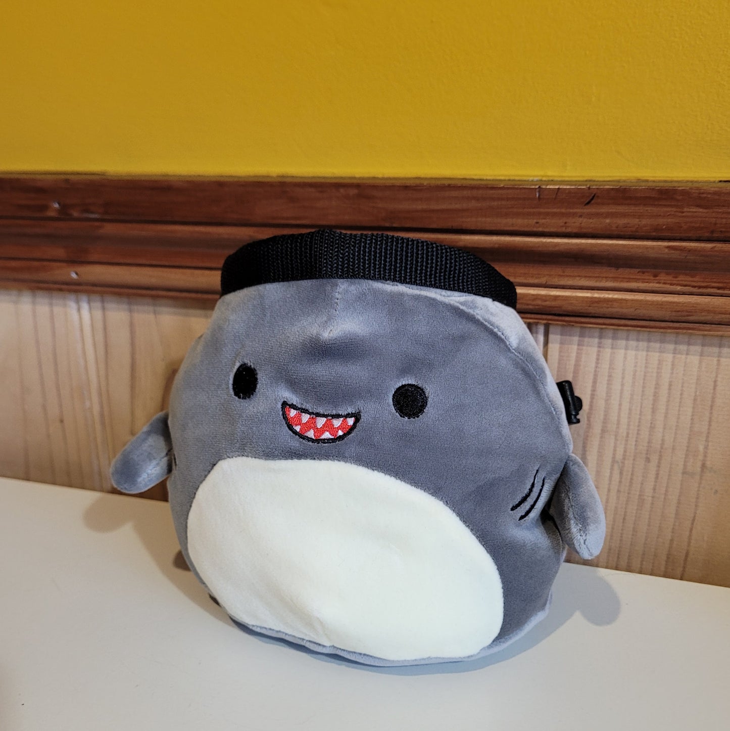 Grey Shark Rock Climbing Chalk Bag
