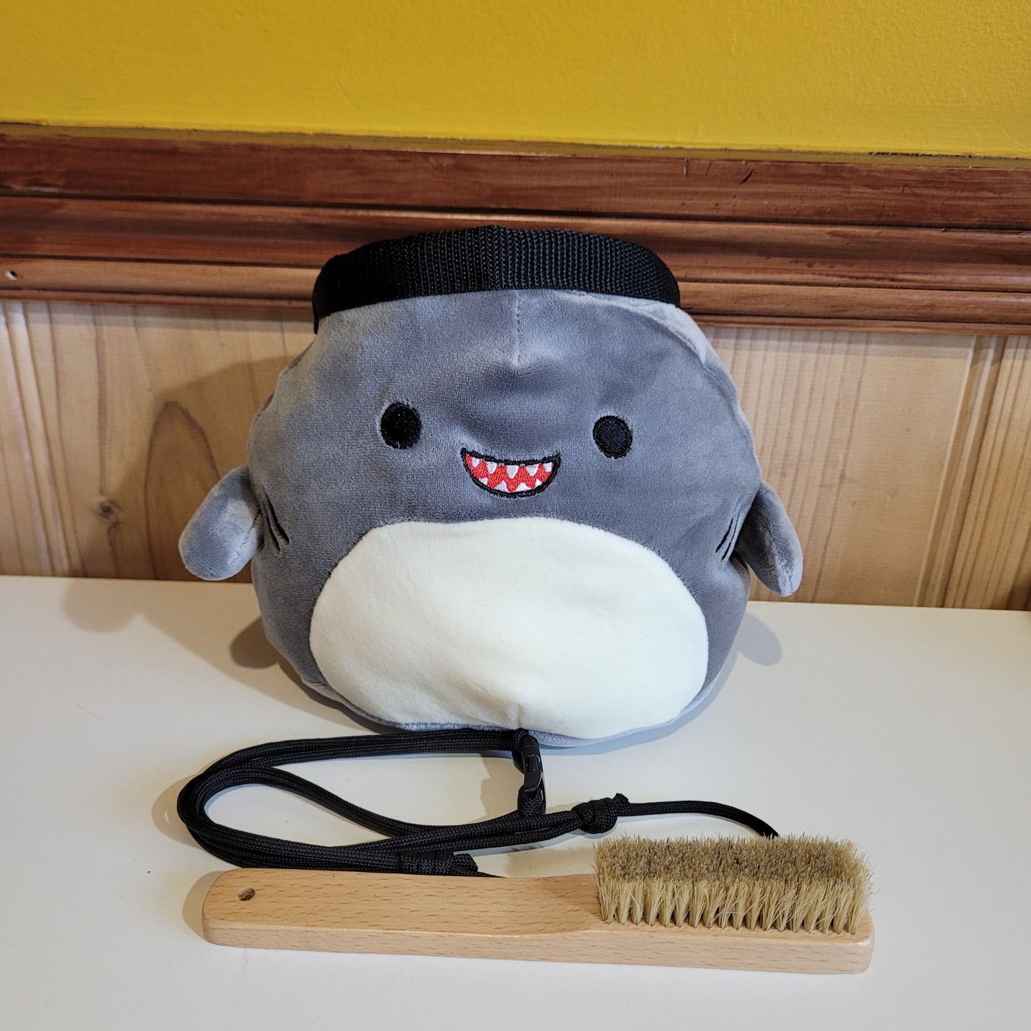 Grey Shark Rock Climbing Chalk Bag
