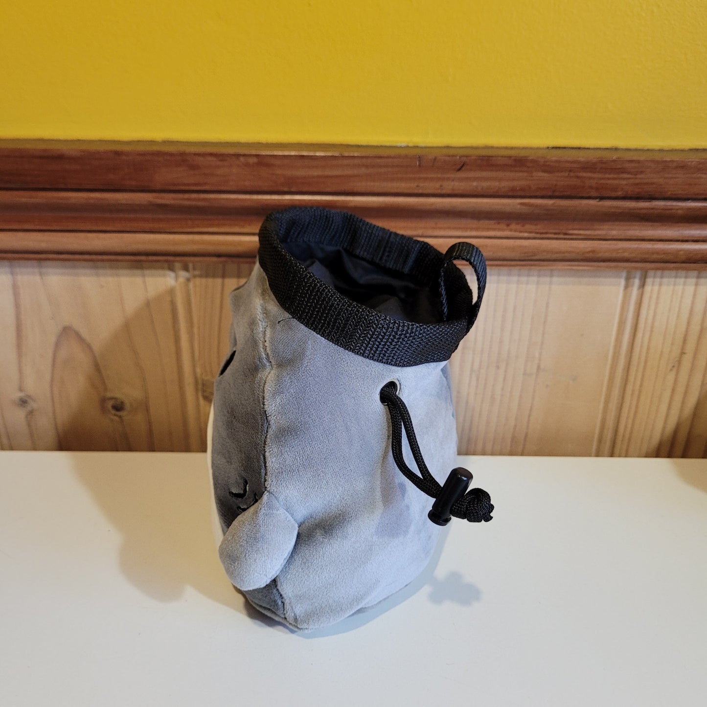 Grey Shark Rock Climbing Chalk Bag