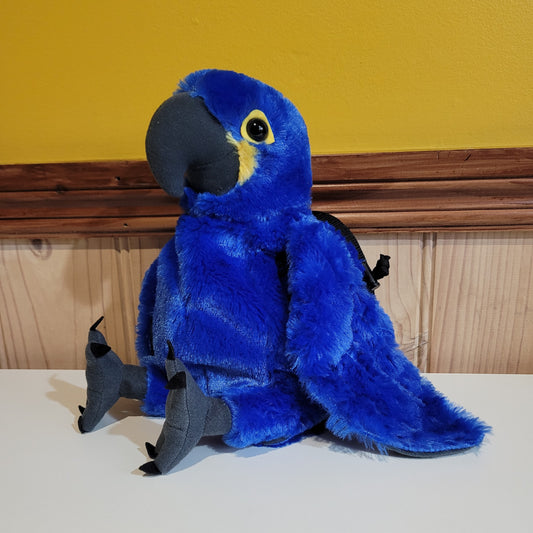 Hyacinth Macaw Rock Climbing Chalk Bag