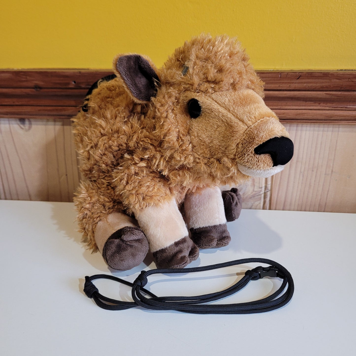 Bison Buffalo Calf Rock Climbing Chalk Bag