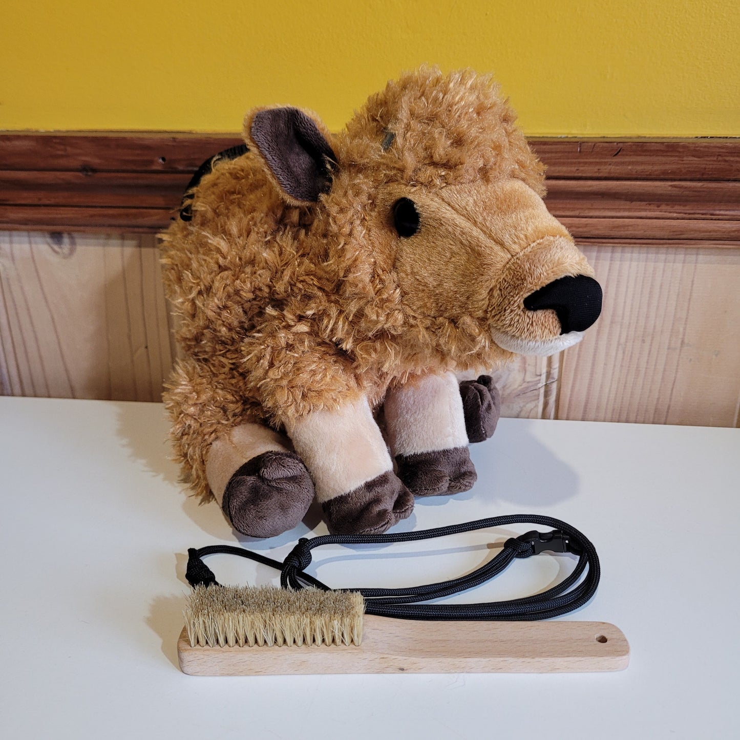 Bison Buffalo Calf Rock Climbing Chalk Bag