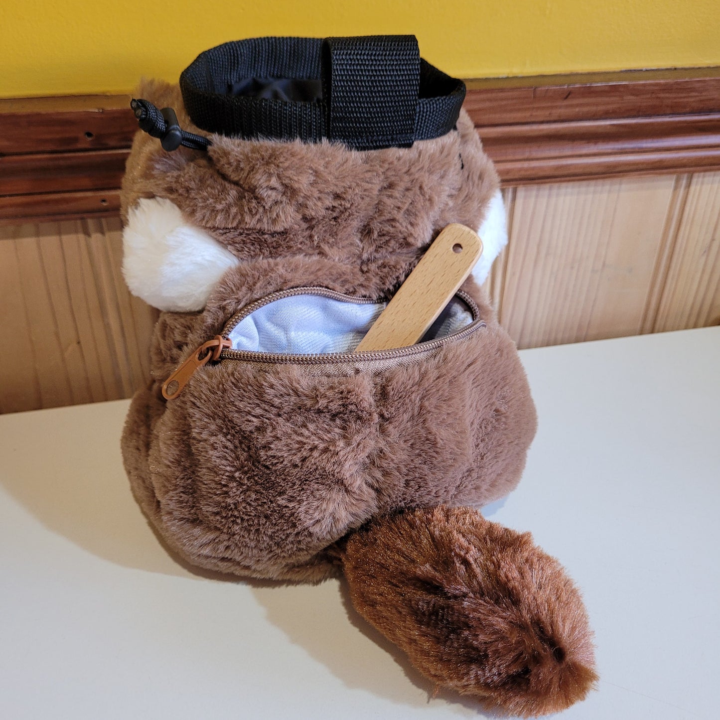 Otter with Clam Rock Climbing Chalk Bag