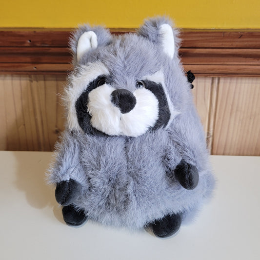 Fluffy Raccoon Rock Climbing Chalk Bag
