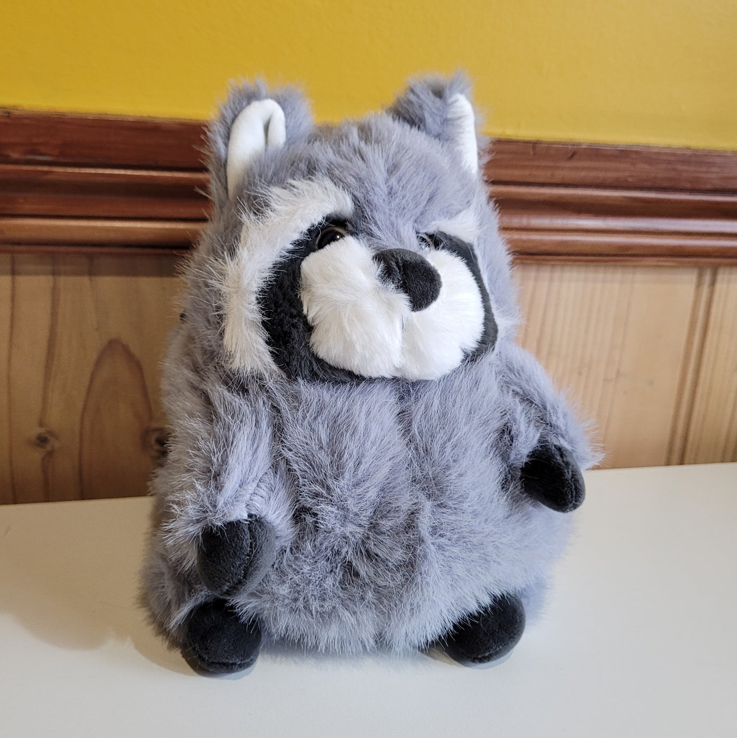 Fluffy Raccoon Rock Climbing Chalk Bag