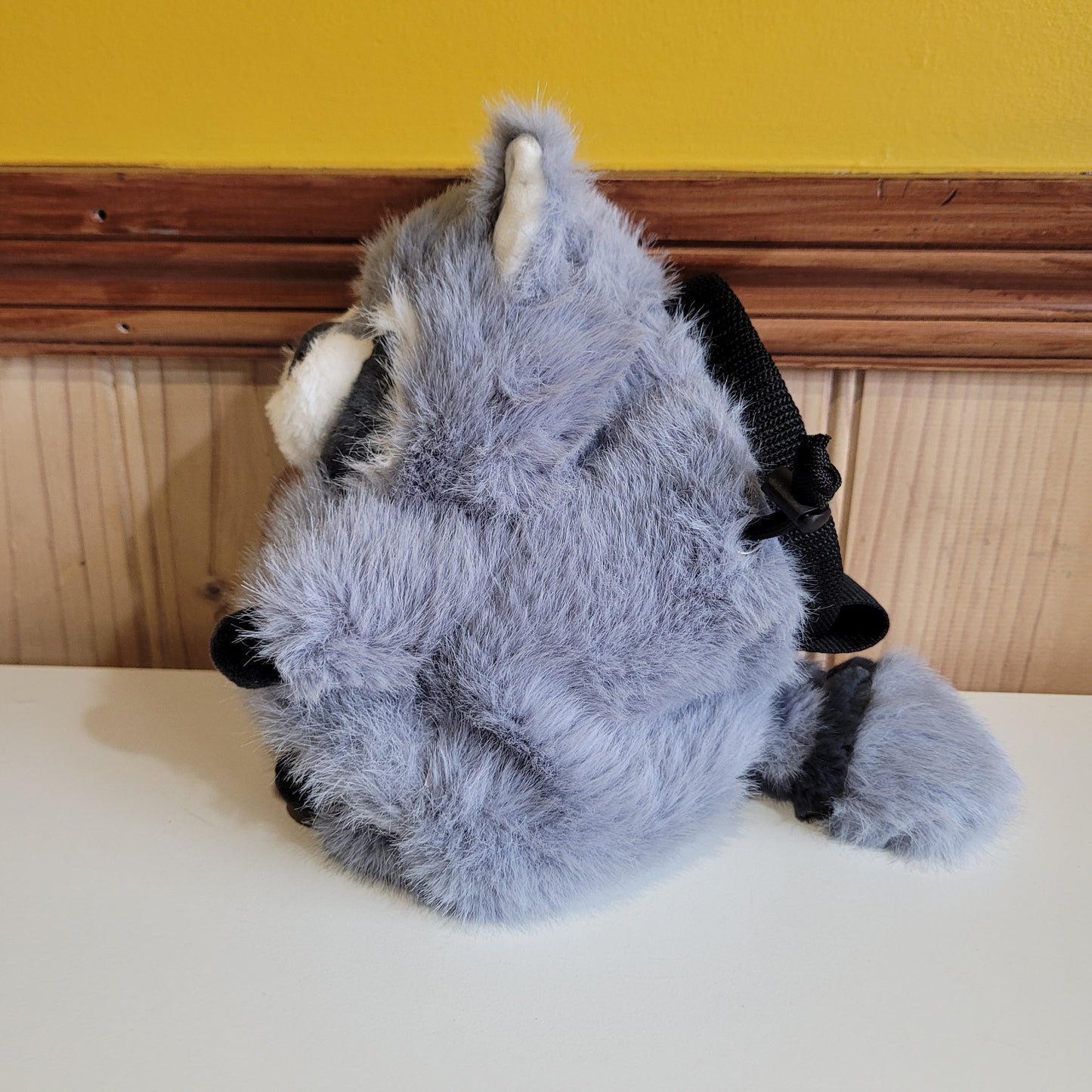 Fluffy Raccoon Rock Climbing Chalk Bag