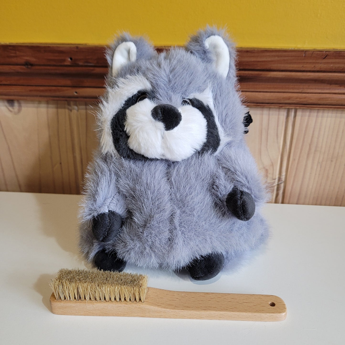 Fluffy Raccoon Rock Climbing Chalk Bag