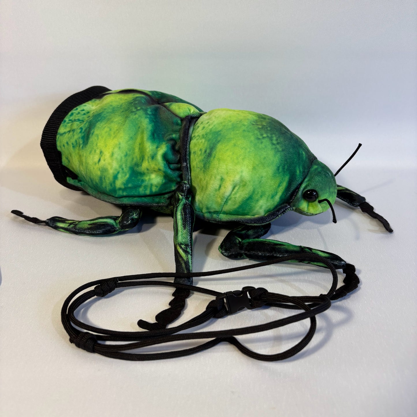Green Scarab Beetle Christmas Beetle Rock Climbing Chalk Bag