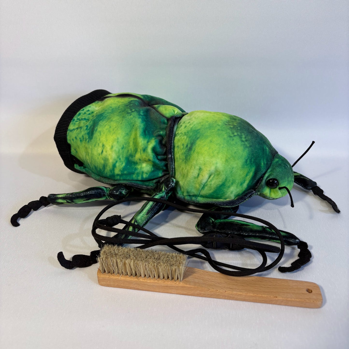 Green Scarab Beetle Christmas Beetle Rock Climbing Chalk Bag