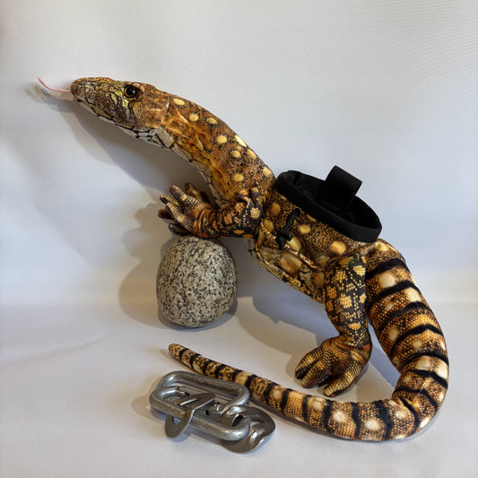 Goanna Lizard Rock Climbing Chalk Bag