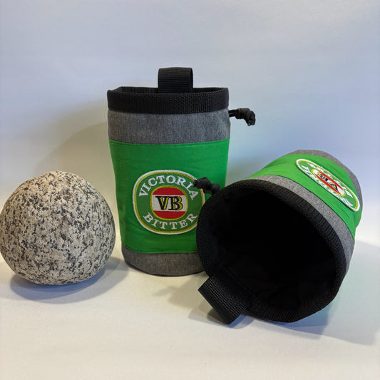 Beer Can Rock Climbing Chalk Bag