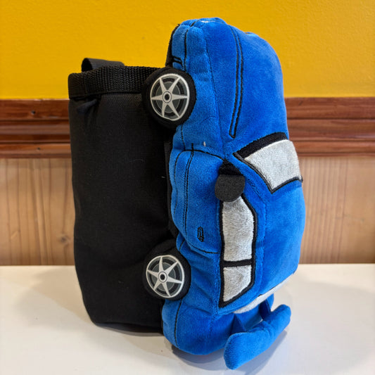 Blue Sports Car Chalk Bag